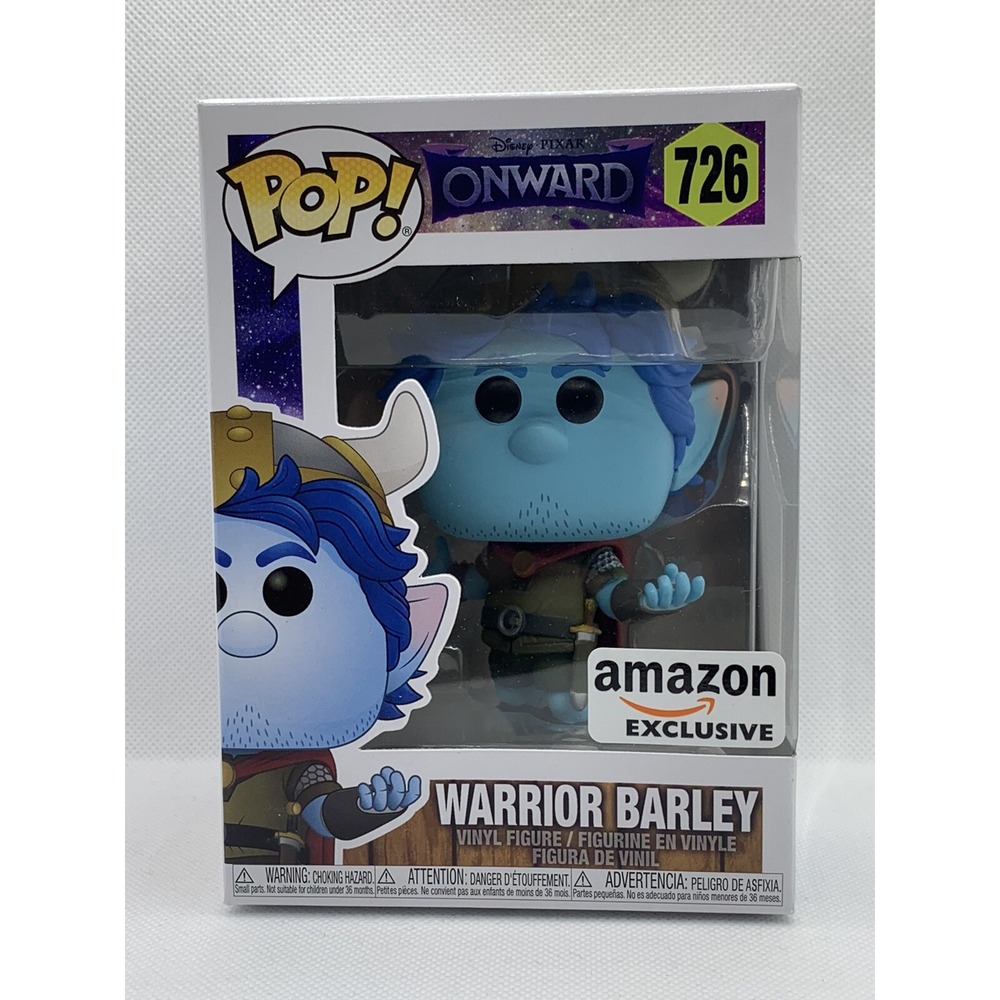 Funko Pop! Disney Onward Warrior Barley #726 Amazon Exclusive With Protector